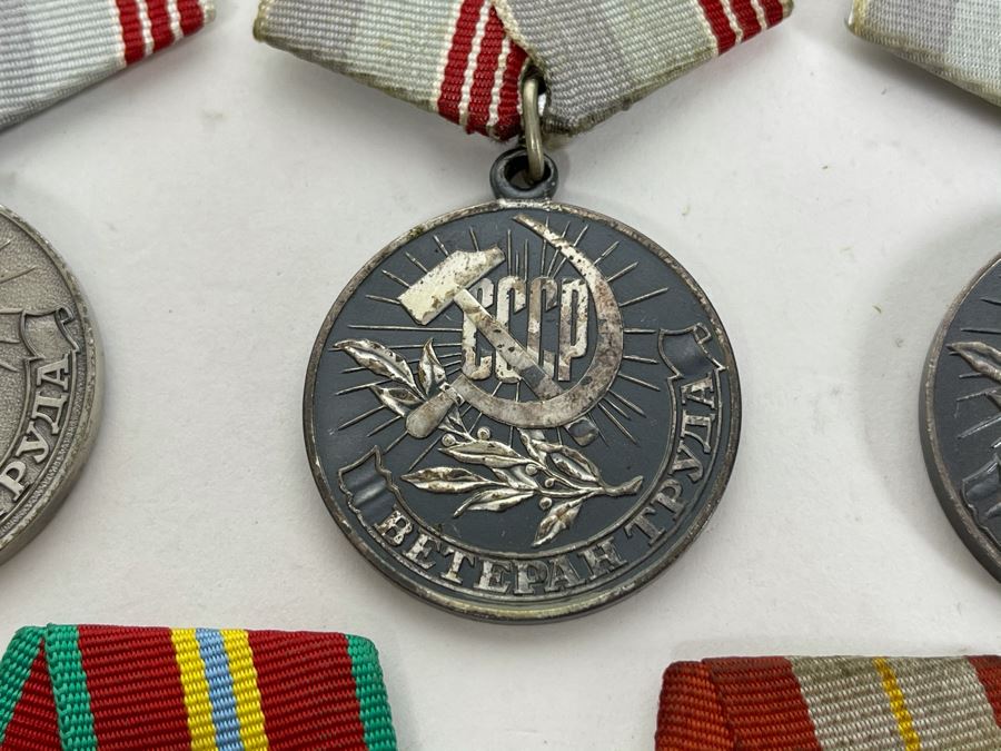 Collection Of Vintage Soviet Union USSR Military Medals [Photo 5]