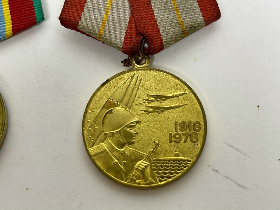 Collection Of Vintage Soviet Union USSR Military Medals [Photo 7]