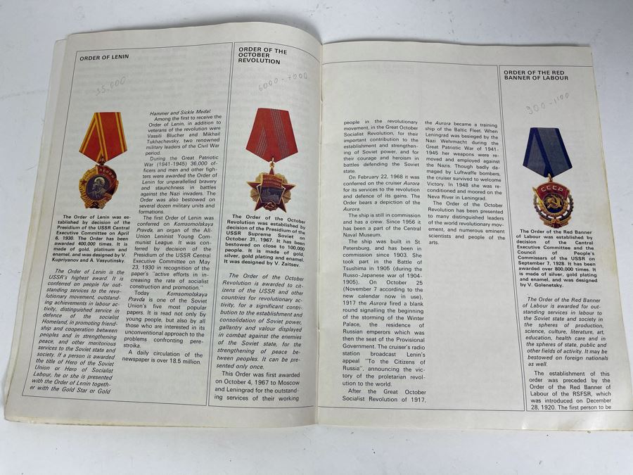 Book Of Orders And Medals Of The USSR [Photo 7]