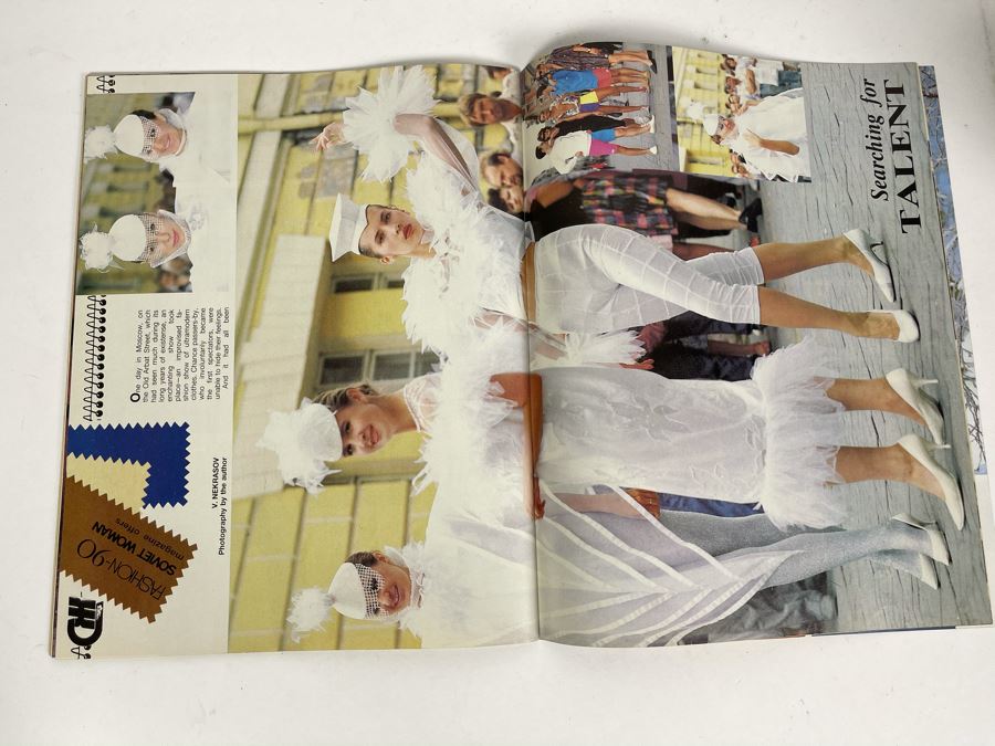 Vintage 1990 Soviet Woman Magazine [Photo 5]