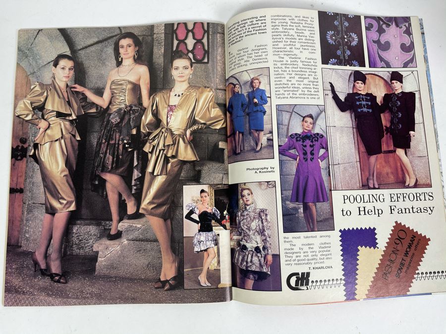 Vintage 1990 Soviet Woman Magazine [Photo 3]