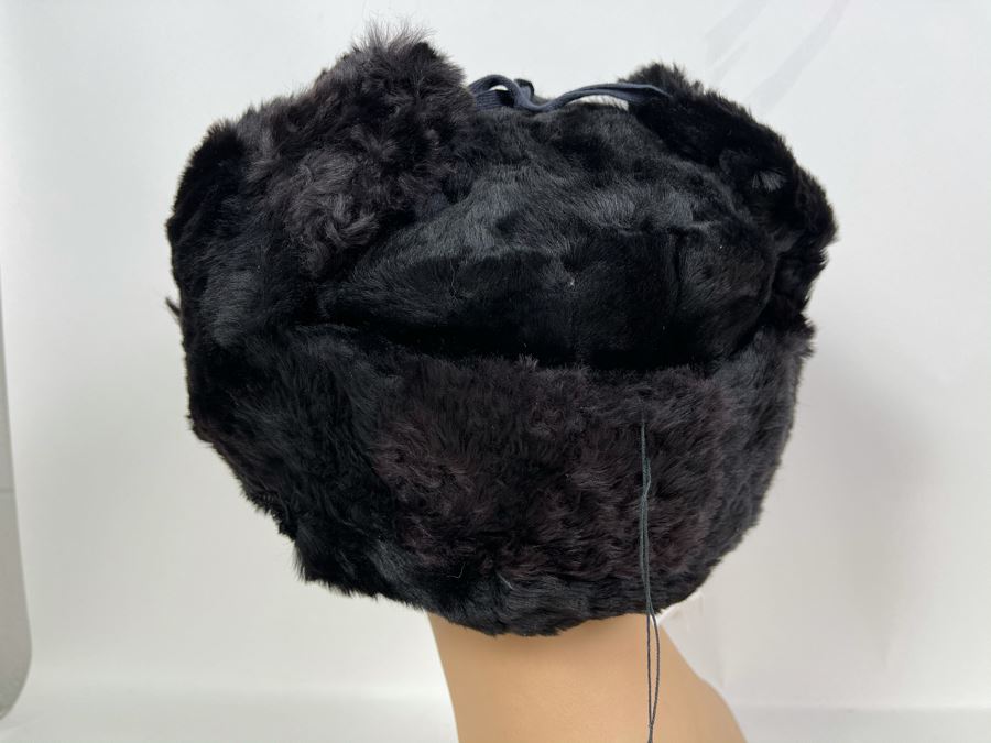 Vintage New With Tags Russian Pot Poht Mink Hat With Soviet Union Hat Pin [Photo 6]