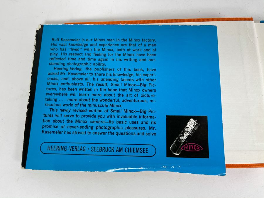 Small Minox Big Pictures Book By Rolf Kasemeier [Photo 3]