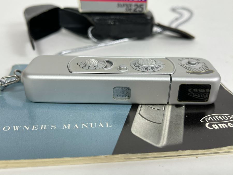 Vintage Minox B Miniature Spy Camera With Film [Photo 6]