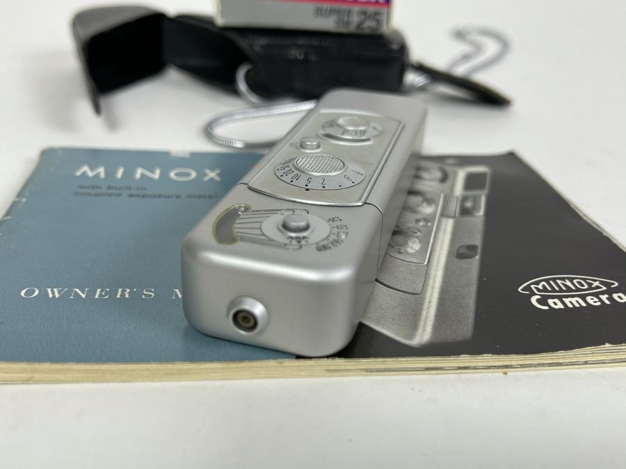 Vintage Minox B Miniature Spy Camera With Film [Photo 8]