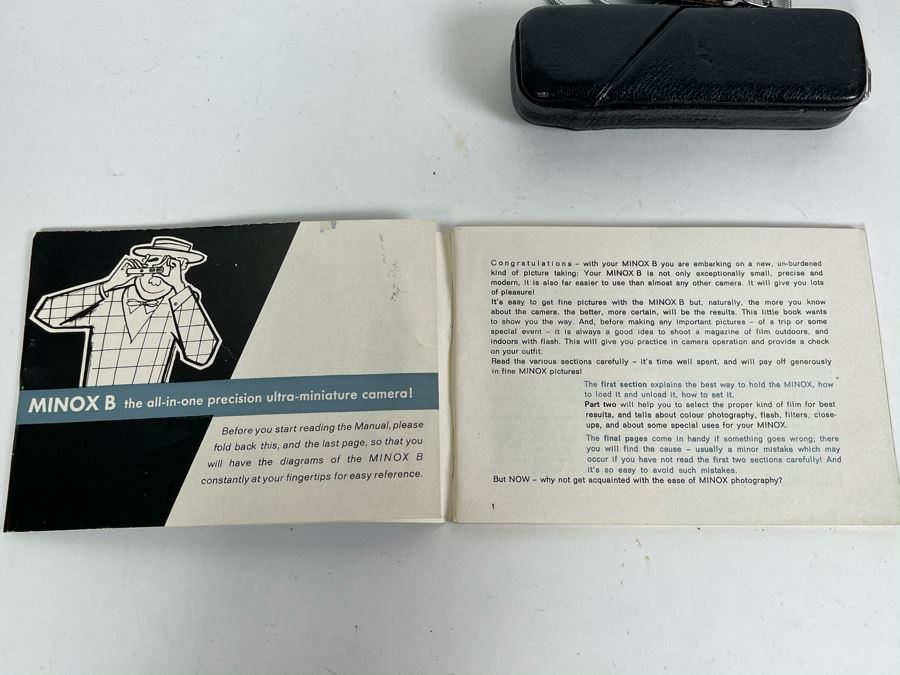 Vintage Minox B Miniature Spy Camera With Film [Photo 9]