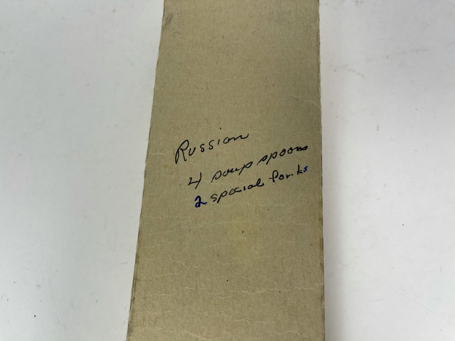 Vintage Russian Flatware: Six Spoons And Two Forks [Photo 6]