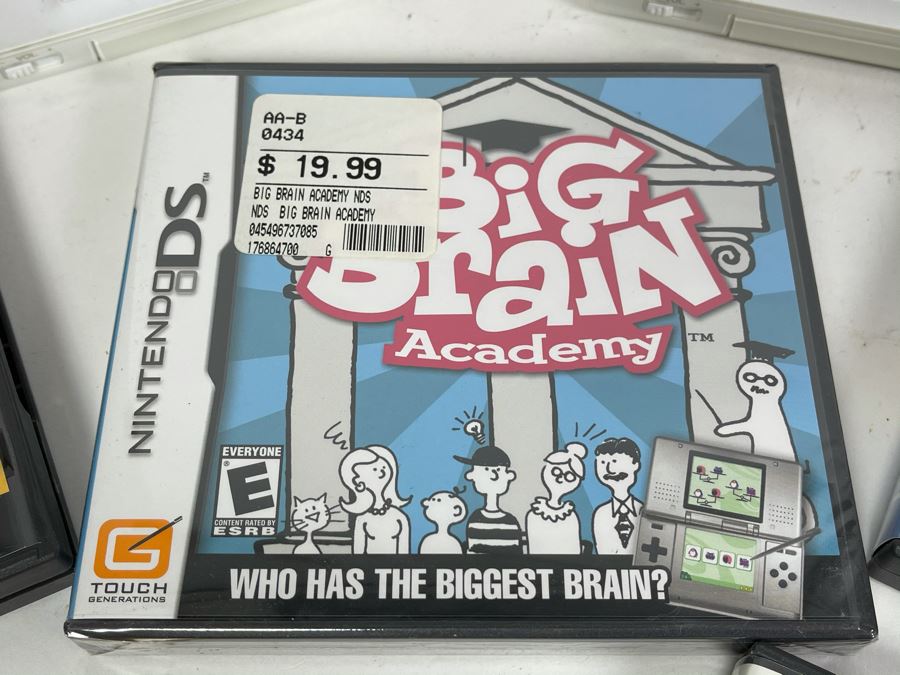 Pair Of Nintendo DS Lites With Various Games Including Brain Age, Sudoku And Sealed Big Brain Academy [Photo 7]