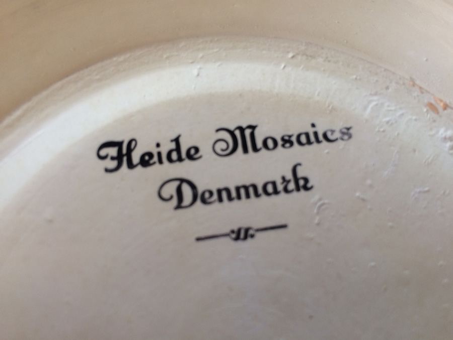 Heidi Mosaics Denmark Mosaic Plate Rooster [Photo 3]