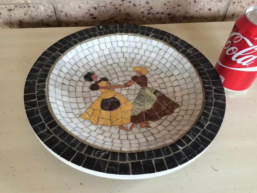 Heidi Mosaics Denmark Mosaic Plate