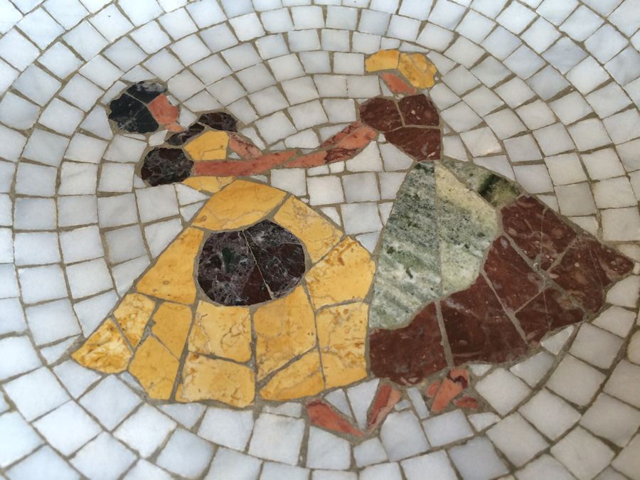 Heidi Mosaics Denmark Mosaic Plate [Photo 5]