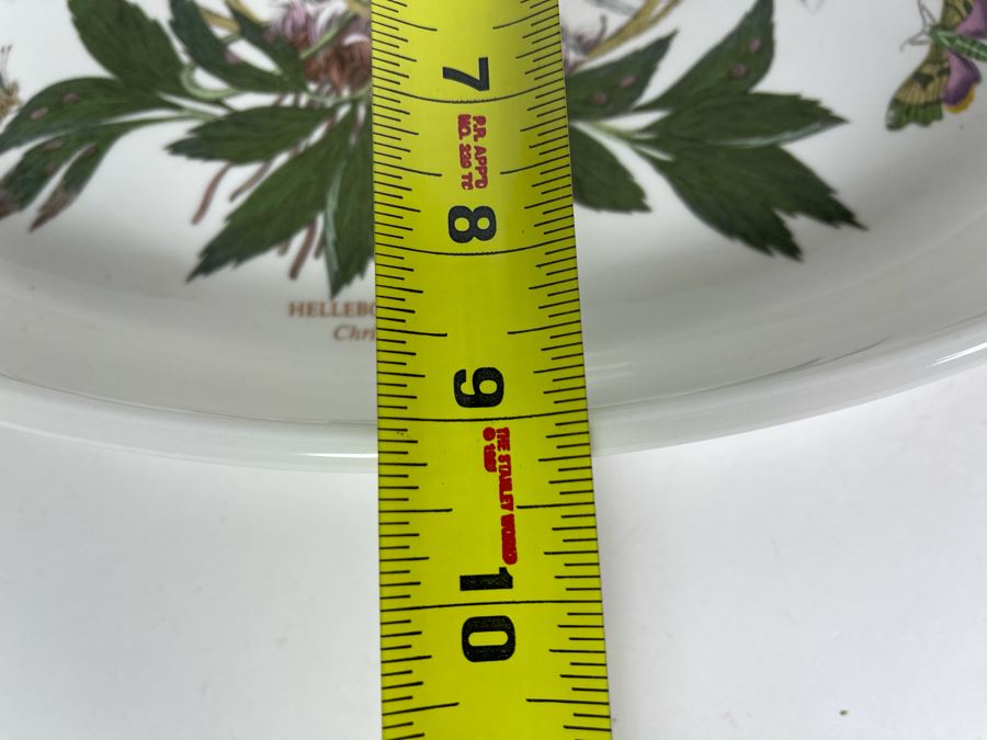 JUST ADDED - The Susan Williams-Ellis Botanic Garden Christmas Rose Oval Platter 14W X 9W [Photo 10]