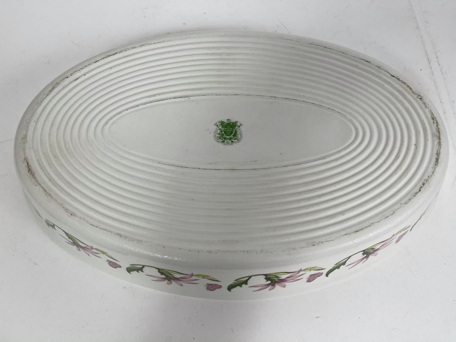 JUST ADDED - The Susan Williams-Ellis Botanic Garden Christmas Rose Oval Platter 14W X 9W [Photo 6]