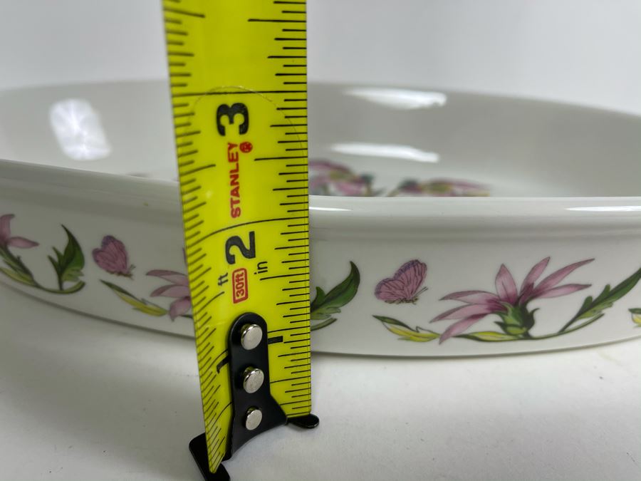 JUST ADDED - The Susan Williams-Ellis Botanic Garden Christmas Rose Oval Platter 14W X 9W [Photo 11]