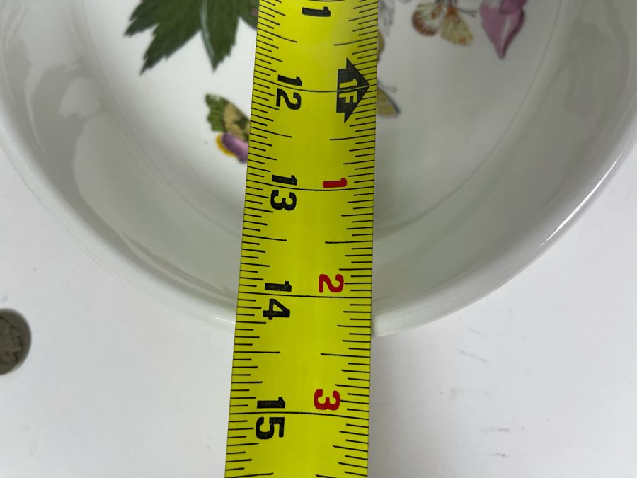 JUST ADDED - The Susan Williams-Ellis Botanic Garden Christmas Rose Oval Platter 14W X 9W [Photo 9]