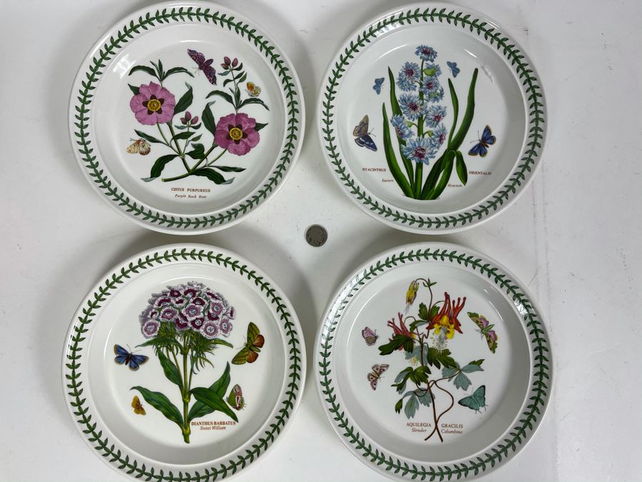 JUST ADDED - Four Susan Williams-Ellis Botanic Garden Portmeirion Plates 8.5R [Photo 2]