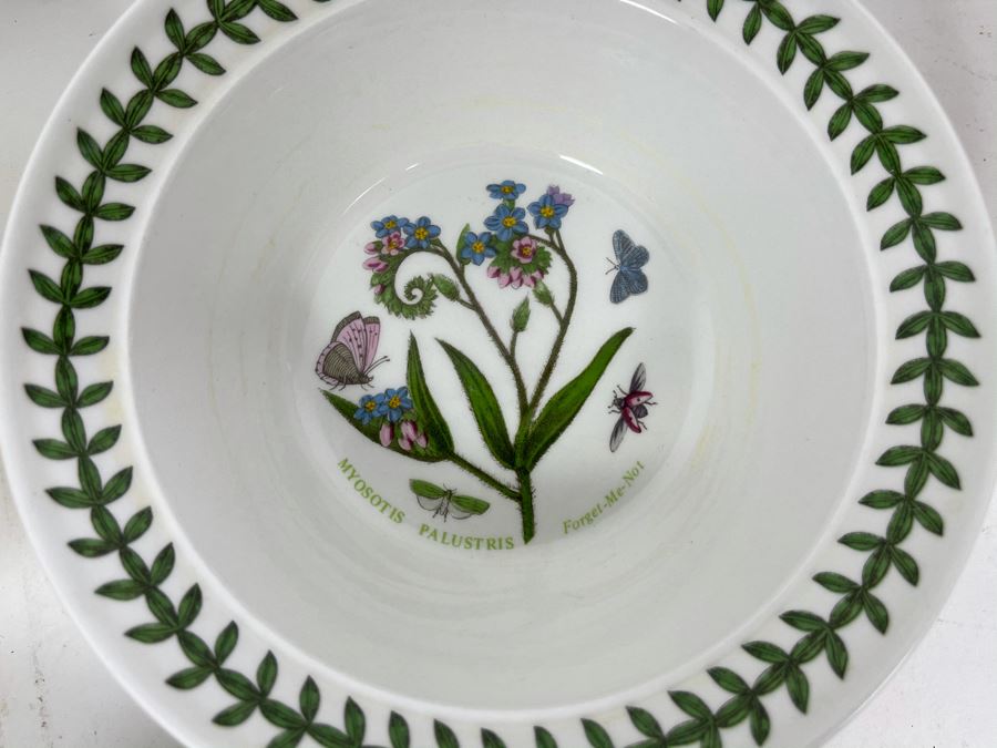 JUST ADDED - Eleven Susan Williams-Ellis Botanic Garden Portmeirion Bowls 6.5R [Photo 8]