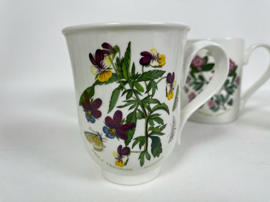 JUST ADDED - Four Susan Williams-Ellis Botanic Garden Portmeirion Coffee Cups [Photo 5]