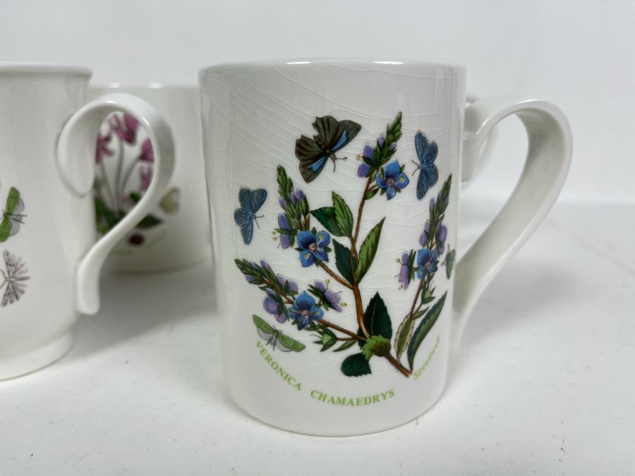 JUST ADDED - Four Susan Williams-Ellis Botanic Garden Portmeirion Coffee Cups [Photo 6]