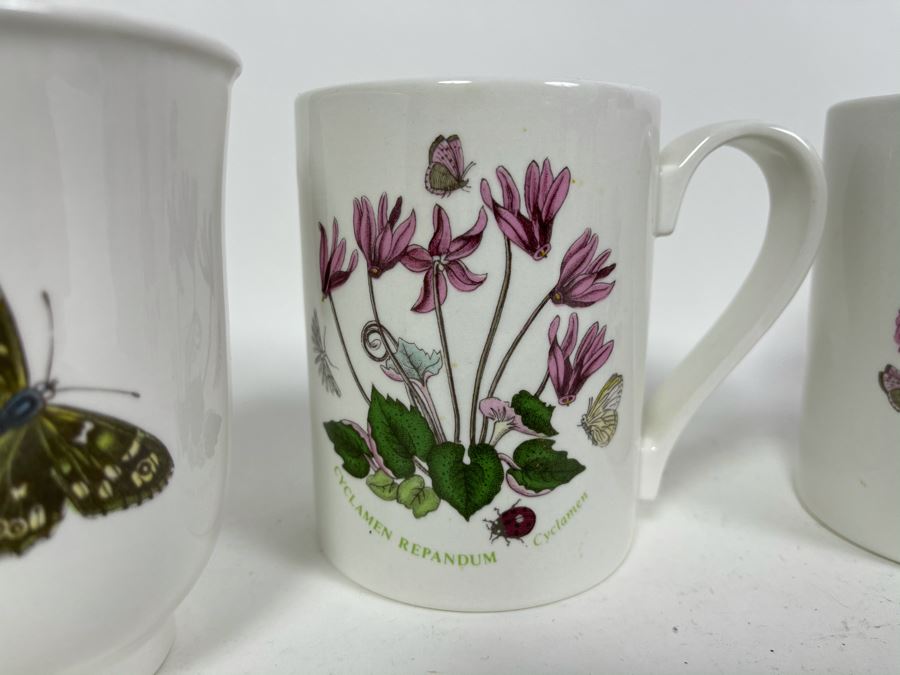 JUST ADDED - Four Susan Williams-Ellis Botanic Garden Portmeirion Coffee Cups [Photo 3]