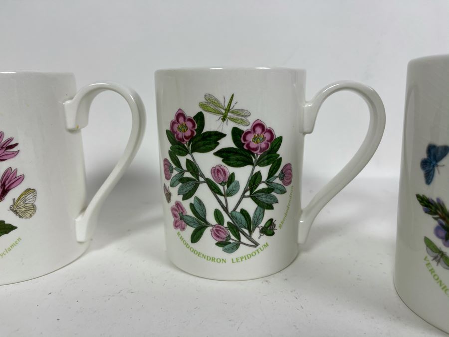 JUST ADDED - Four Susan Williams-Ellis Botanic Garden Portmeirion Coffee Cups [Photo 2]