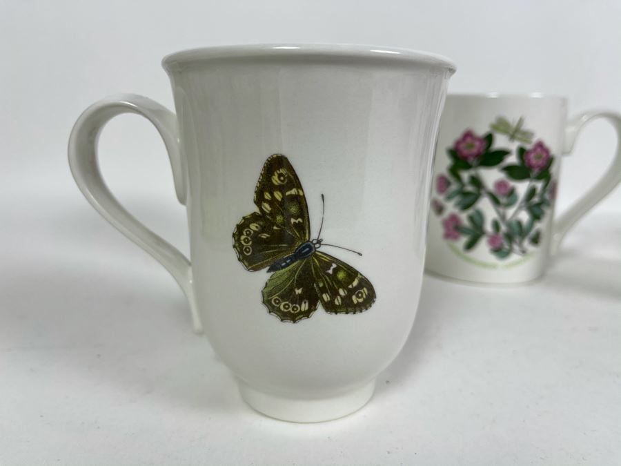 JUST ADDED - Four Susan Williams-Ellis Botanic Garden Portmeirion Coffee Cups [Photo 4]