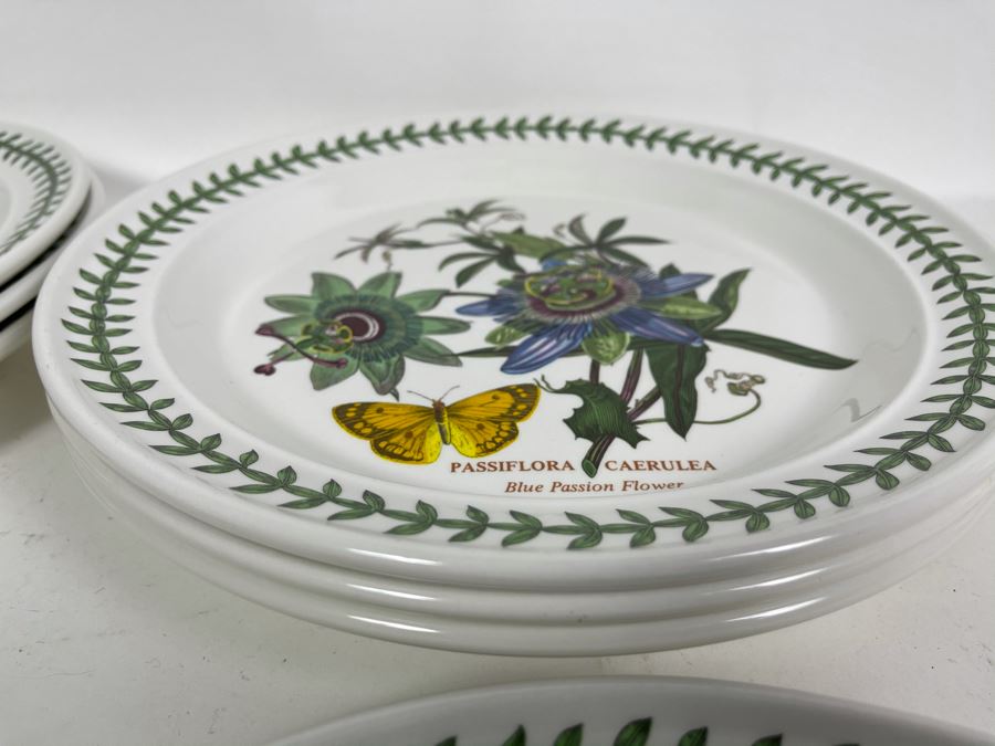 JUST ADDED - Eight Susan Williams-Ellis Botanic Garden Portmeirion Dinner Plates (There Are Duplicates Of Some Plates) 10.5R [Photo 9]