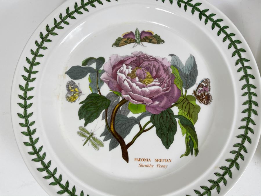 JUST ADDED - Eight Susan Williams-Ellis Botanic Garden Portmeirion Dinner Plates (There Are Duplicates Of Some Plates) 10.5R [Photo 5]