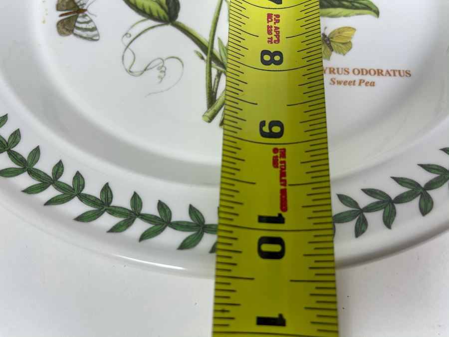 JUST ADDED - Five Susan Williams-Ellis Botanic Garden Portmeirion Dinner Plates (Duplicates Of Venus's Fly Trap) 10.5R [Photo 8]
