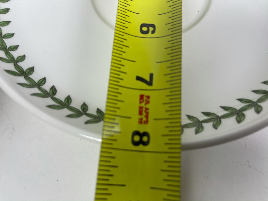 JUST ADDED - Eight Susan Williams-Ellis Botanic Garden Portmeirion Coffee Cups With 8' Saucers [Photo 16]