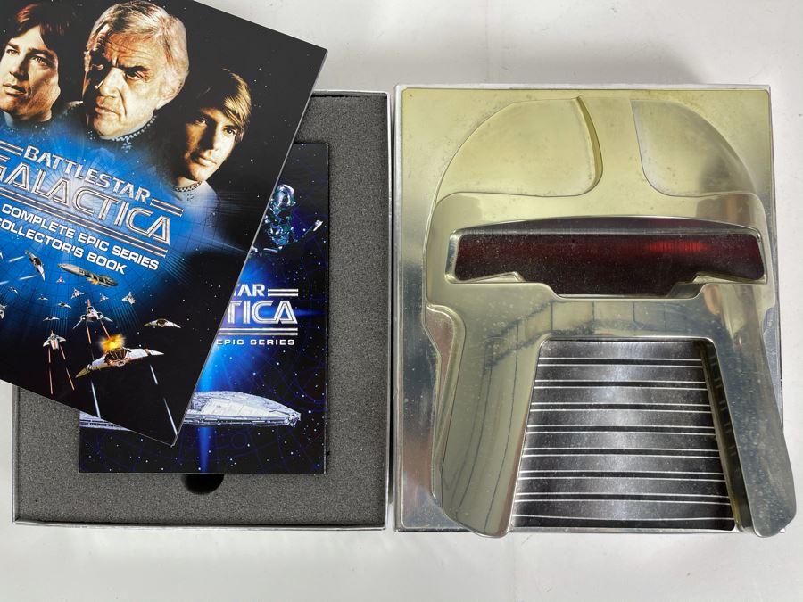 Battlestar Galactica The Complete Epic Series DVDs With Collector's Book