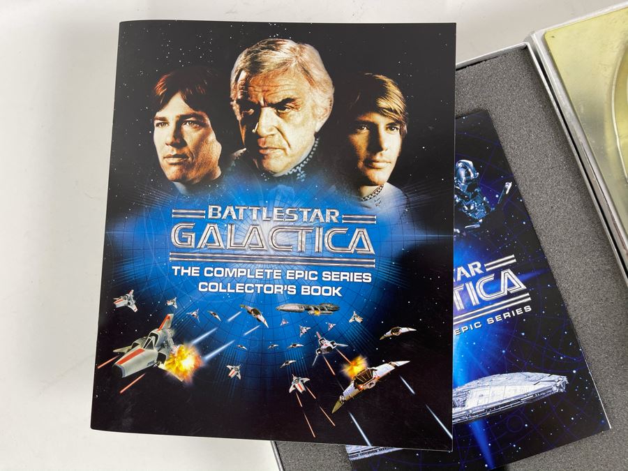 Battlestar Galactica The Complete Epic Series DVDs With Collector's Book [Photo 6]
