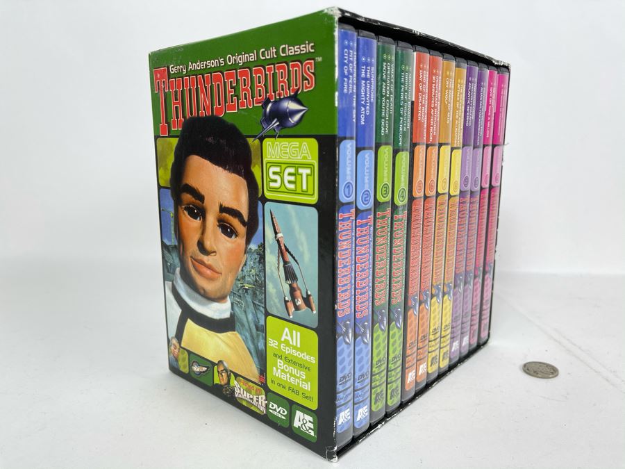 Gerry Anderson's Original Cult Classic Thunderbirds MEGA DVDs Set All 32 Episodes [Photo 1]