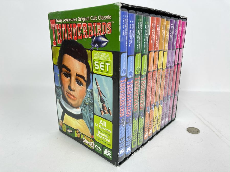 Gerry Anderson's Original Cult Classic Thunderbirds MEGA DVDs Set All 32 Episodes [Photo 2]