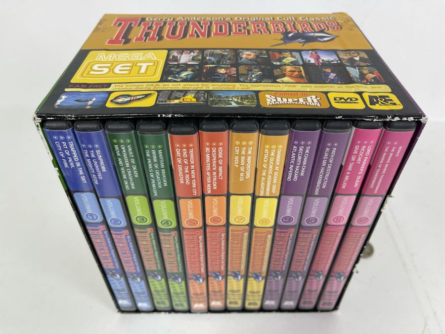 Gerry Anderson's Original Cult Classic Thunderbirds MEGA DVDs Set All 32 Episodes [Photo 4]