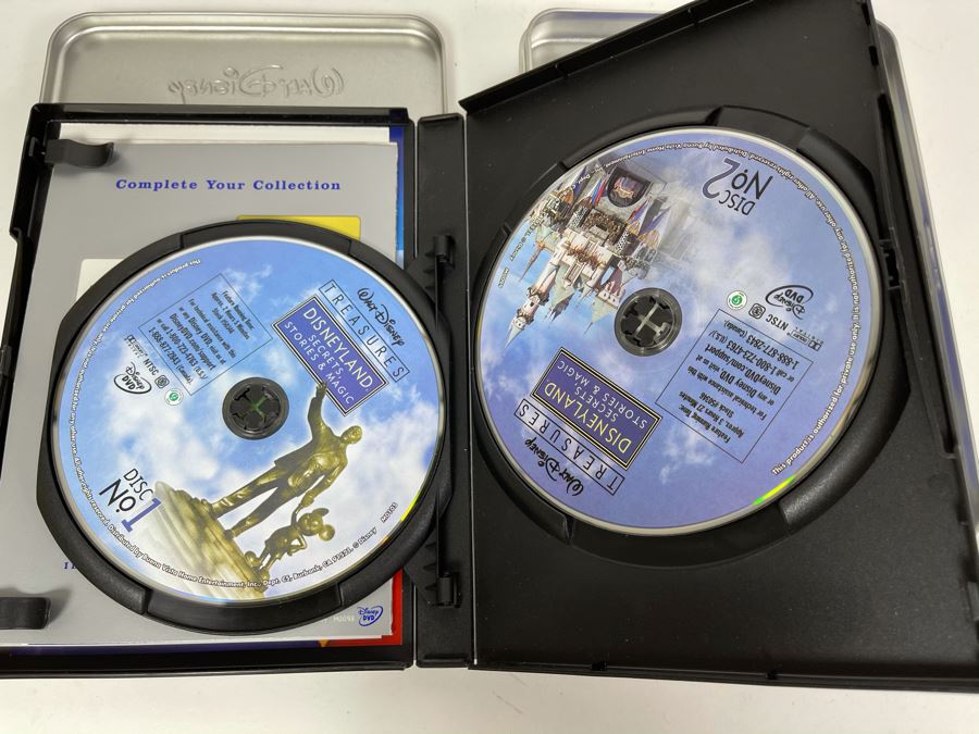Limited Edition Walt Disney Treasures Disneyland Secrets, Stories & Magic Collector's DVDs Box [Photo 6]