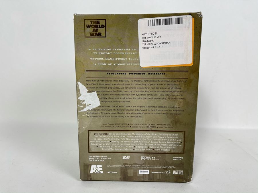 The World At War DVD Box Set [Photo 3]