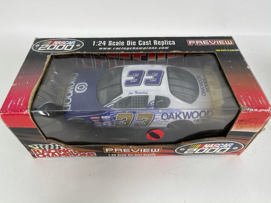 Racing Champions Preview Die Cast NASCAR 2000 Car Joe Nemechek 1:24 Scale [Photo 2]
