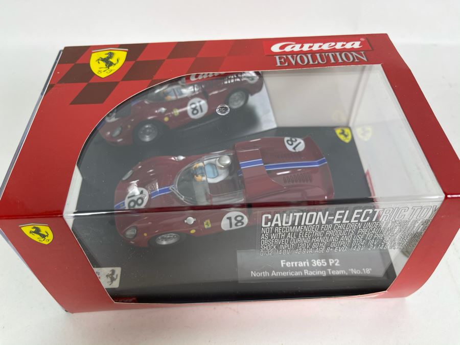 Carrera Evolution Ferrari 365 P2 No. 18 Slot Car [Photo 2]