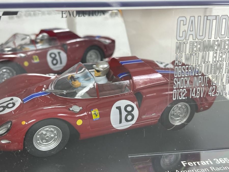 Carrera Evolution Ferrari 365 P2 No. 18 Slot Car [Photo 6]