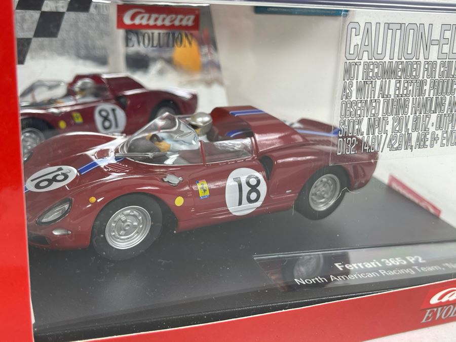Carrera Evolution Ferrari 365 P2 No. 18 Slot Car [Photo 4]