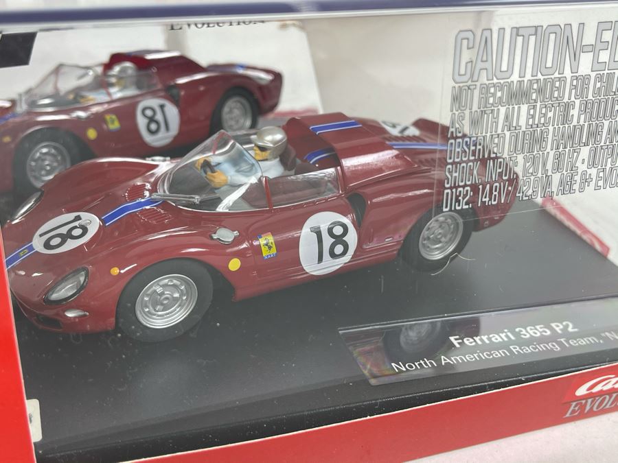 Carrera Evolution Ferrari 365 P2 No. 18 Slot Car [Photo 5]