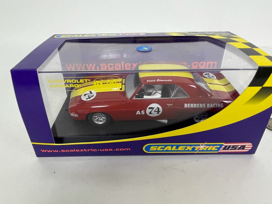 Scalextric Chevrolet Camaro No. 74 Behrens Racing Slot Car [Photo 3]