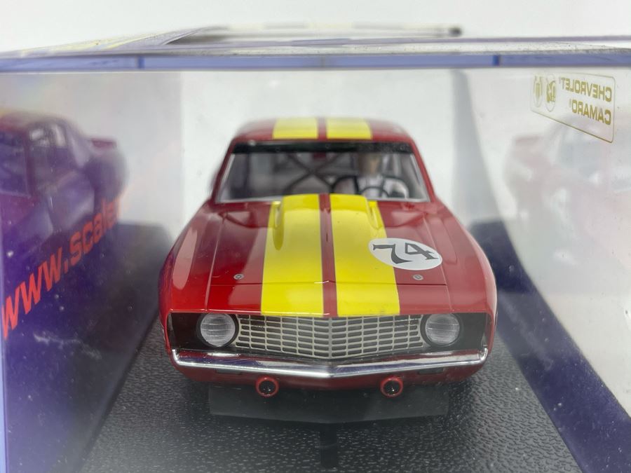 Scalextric Chevrolet Camaro No. 74 Behrens Racing Slot Car [Photo 8]