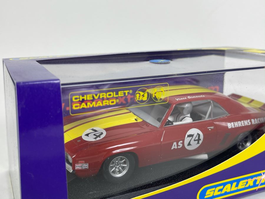 Scalextric Chevrolet Camaro No. 74 Behrens Racing Slot Car [Photo 5]
