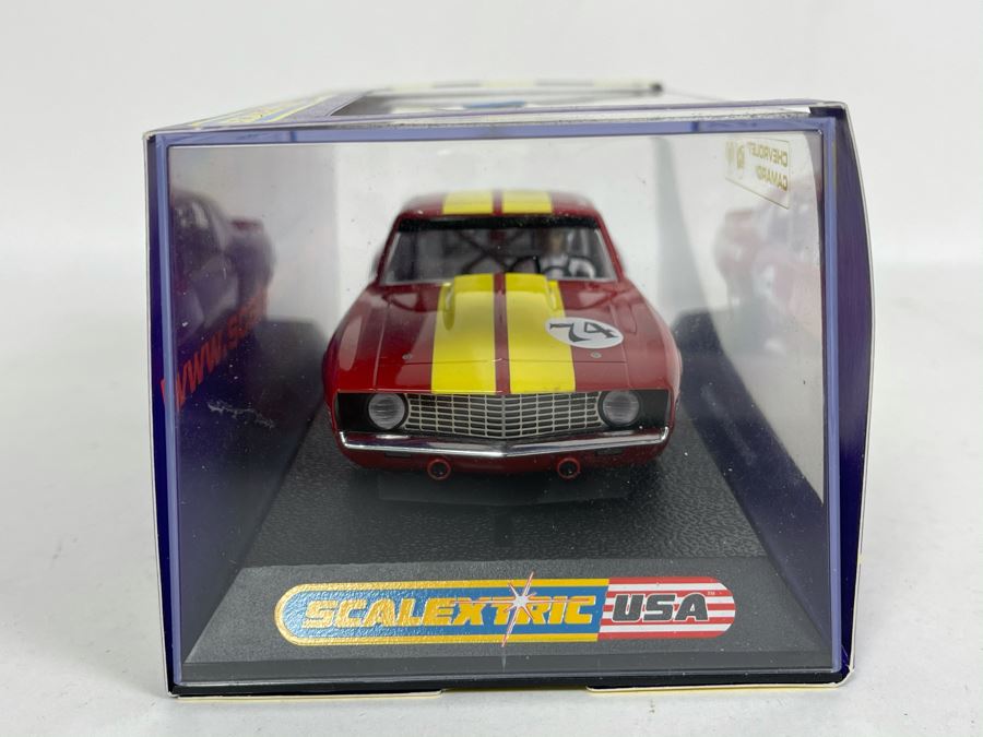 Scalextric Chevrolet Camaro No. 74 Behrens Racing Slot Car [Photo 6]