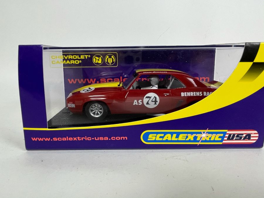 Scalextric Chevrolet Camaro No. 74 Behrens Racing Slot Car [Photo 2]