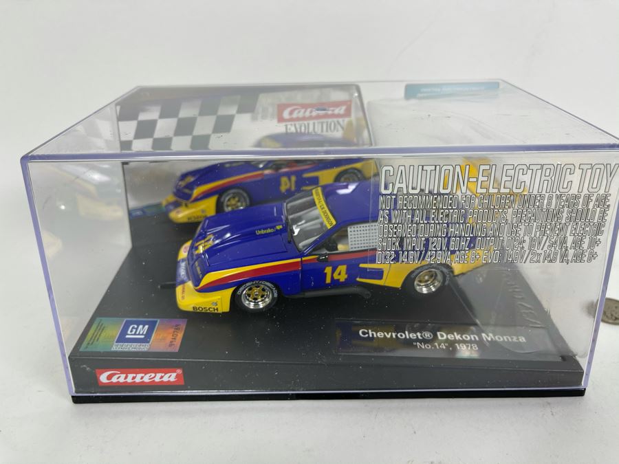 Carrera Chevrolet Dekon Monza No. 14, 1978 Slot Car [Photo 2]