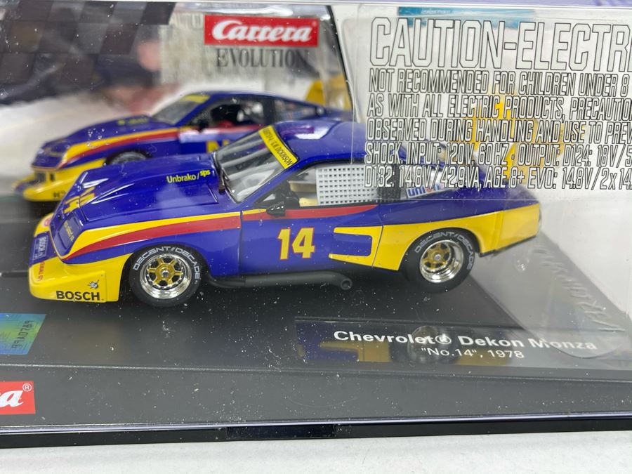 Carrera Chevrolet Dekon Monza No. 14, 1978 Slot Car [Photo 3]