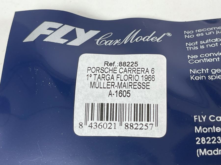Fly Car Model Porsche Carrera 6 Targa Florio 1966 No. 148 Slot Car [Photo 8]